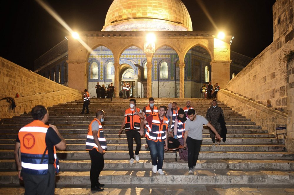 First Aid share in Al-Aqsa