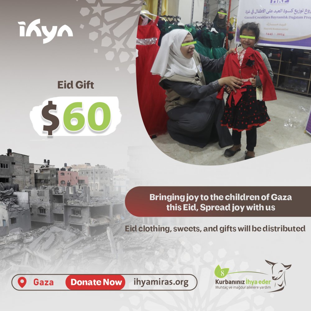 Eid clothing for Children in Gaza