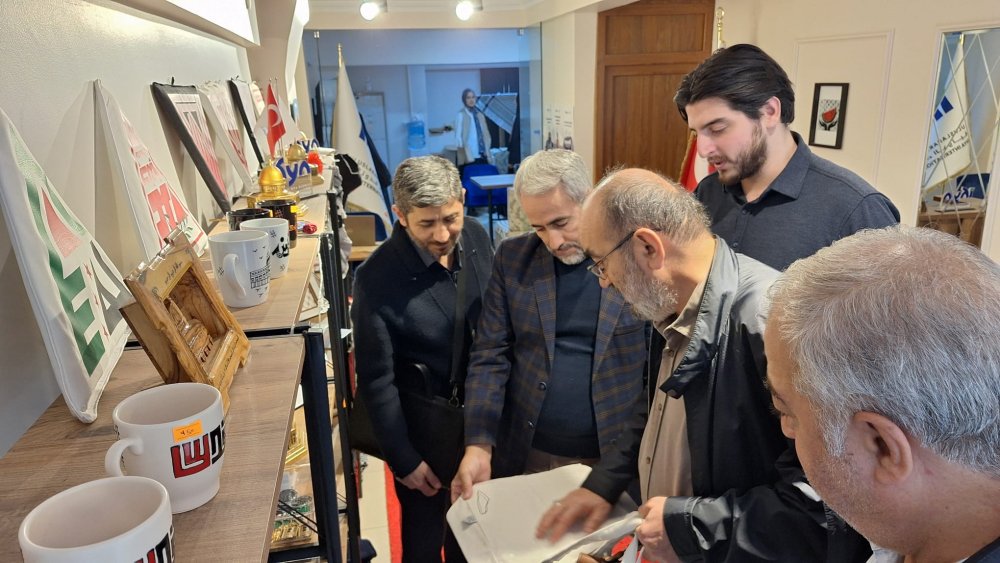 Kudüs gönüllüleri derneği derneğimizi ziyaret ettiler