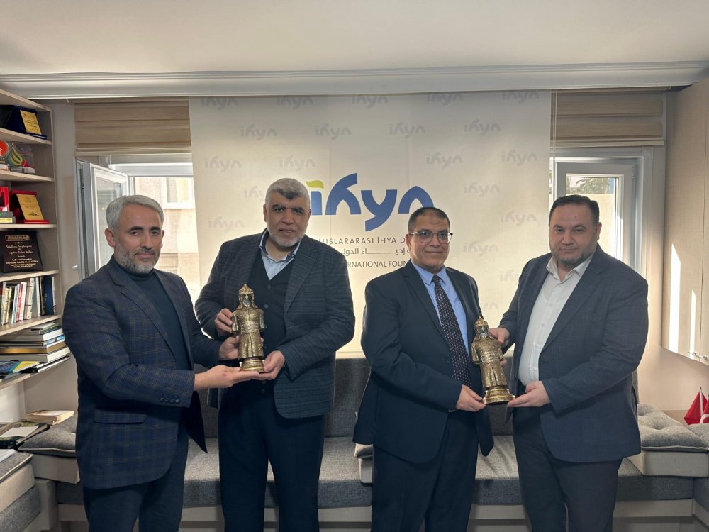 İHYA ve Qatar Charity Yetkilileri Kudüs’teki Tarihi Eser Çalışmalarını Görüşmek Üzere Bir Araya Geldi